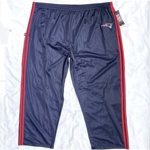 NFL Team Apparel New England Patriots Lounge Track Pants Womens Plus 4X Blue